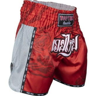 Rapid Dominance Men's Graphic Shorts - Thin Blue Line Fleece Shorts With Elastic Waist
