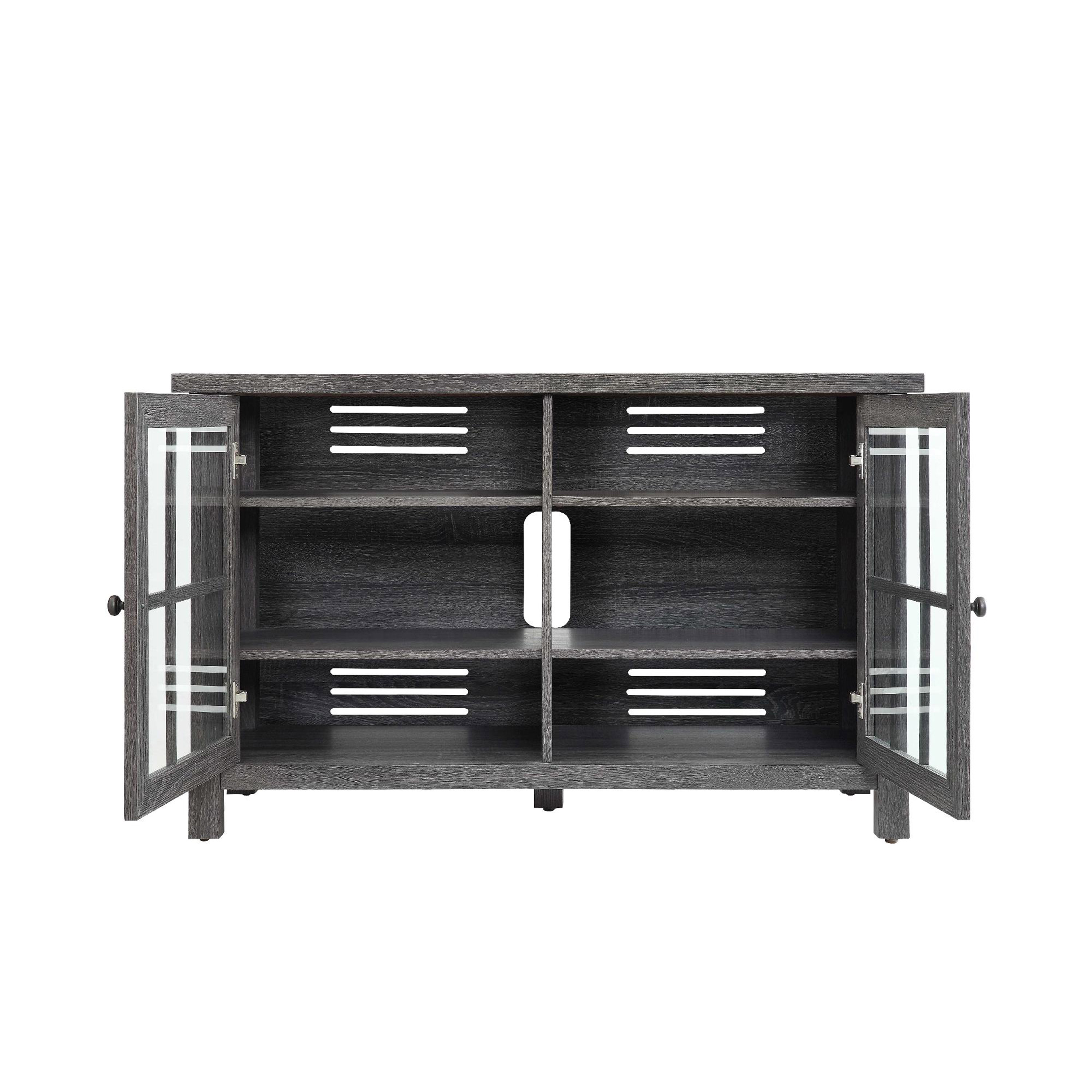 Better Homes & Gardens Oxford Square TV Stand for TVs up to 55", Gray - image 5 of 8