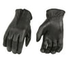 Milwaukee Leather Ladies Unlined Leather Gloves w/ Zipper Closure