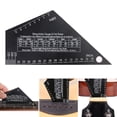 thumbnail image 2 of Aellinatey Guitar String Action Gauge String Height Ruler Fret Rocker Fret Leveling Guide, 2 of 11