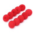 thumbnail image 2 of 10 puntas de esponja para auriculares, reemplazo de funda para Audífonos MP3 MP4 (rojo), 2 of 5
