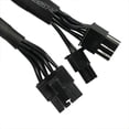 thumbnail image 3 of Cable flexible de alimentación Vga Pcie de 3x8 pines a 8 pines (6 + 2) para Supernova 650 750 850 1000 1600 2000 G2 G3 P, 3 of 5