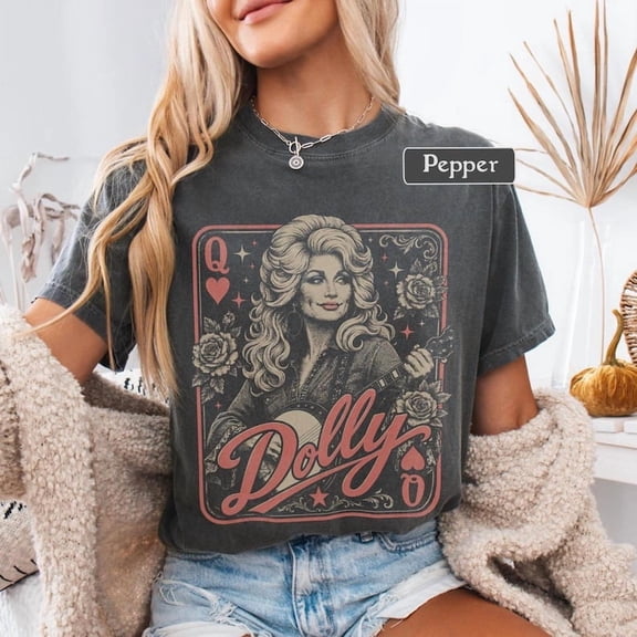 Dolly T-Shirt, Vintage Country Music Shirt, Retro Western Graphic Tee, Country Singer Shirt