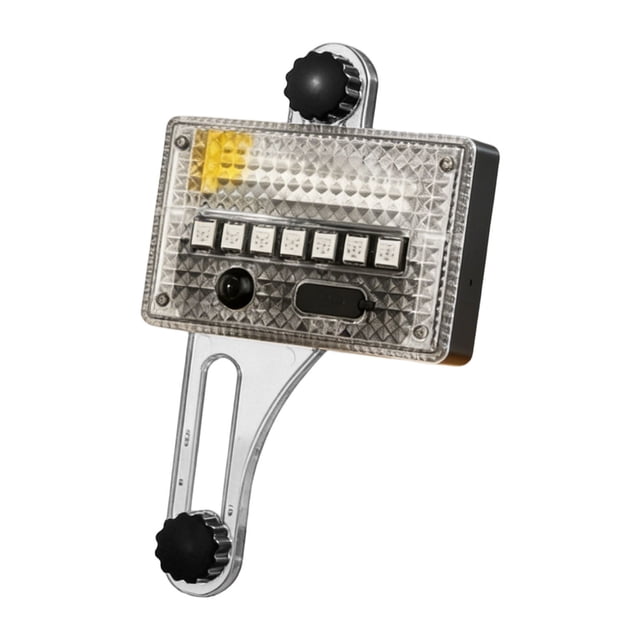Dynamic Rechargeable Wheel Light System with Mode for Safe Night Riding and Versatile
