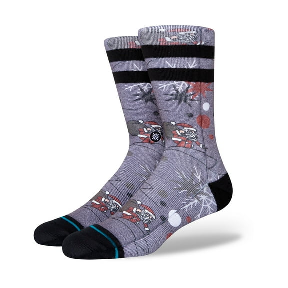 Shredding Santa Crew Socks [Black]