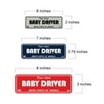 thumbnail image 5 of Signs ByLITA Standard Baby Driver Sign (Black) - Small, 5 of 6