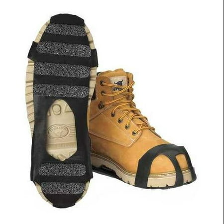 Winter Walking Size 12 to 13-1/2 Traction Shoes, Men's, Black, (Best Winter Walking Shoes)