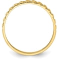 thumbnail image 2 of 14K Yellow Gold Link Design Ring - Ring Size 4.0, 2 of 8