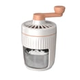 thumbnail image 1 of Trituradora de hielo giratoria Manual, máquina de afeitar de hielo con bandeja para cubitos de hielo, trituradora de hielo Manual, 1 of 5