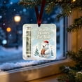 thumbnail image 7 of 2D Christmas Scenery Cash Gift Decorations, Clear Acrylic Xmas Money Holders Hanging Ornament for Christmas Tree 1Pc, 7 of 7