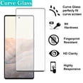 thumbnail image 3 of CoverON 3pcs Pack For Google Pixel 6 Pro Screen Protector Curve Tempered Glass - 98% full Coverage 9H Scratch Resistant - HD Clear, 3 of 9