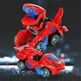 thumbnail image 4 of XUYAN Transforming Dinosaur Toys Automatic Transform Car Toy Cars Christmas Birthday Gifts for Toddlers Boys Girls Christmas Gifts, Birthday Gifts for 3 4 5 6 7 8-12 Year Old Boys Girls, 4 of 8