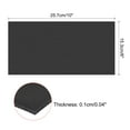 thumbnail image 2 of Uxcell Silicone Rubber Sheet Mat Rubber Pad for Furniture, Door Sealing Strip, DIY Craft Black 6x10x0.04 inch, 2 of 5