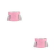 thumbnail image 4 of QualitChoice Sac de Trempage pour Pieds Portable Intérieur Extérieur Salon Maison Spa Randonnée Voyage Pliable Imperméable Seau de Bain Soins du Corps Rose Petit 2Ensemble, 4 of 6