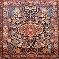 thumbnail image 1 of Ahgly Company Indoor Square Traditional Light Copper Gold Animal Area Rugs, 3' Square, 1 of 6
