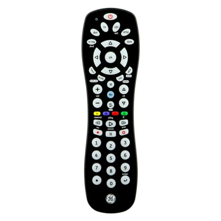 UPC: 0030878344593 | GE 6-Device Universal TV Remote Control in Black  34459