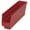Red, variant on Quantum Storage Systems Shelf Bin,Yellow,Polypropylene,4 in QSB109YL