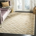 thumbnail image 2 of SAFAVIEH Martha Stewart Cosmin Floral Area Rug, Stone/Cream, 3'3" x 5'3", 2 of 8