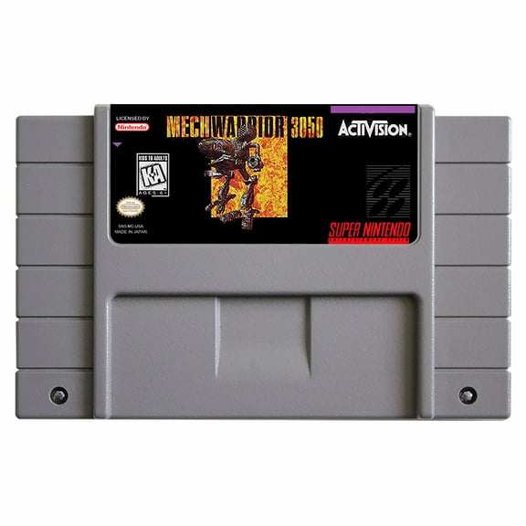 SNES Games Cartridge MechWarrior 3050