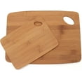 thumbnail image 1 of Lipper International 859 Bamboo Thin Cutting Board Set, 6 by 8-Inch and 9 by 12-Inch Boards, 1 of 4