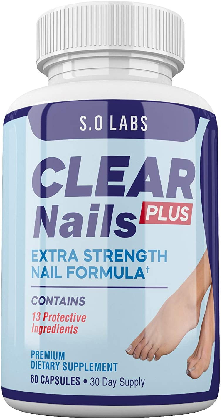 1 Pack Clear Nails Plus Antifungal Nails Remedies 60 Capsules