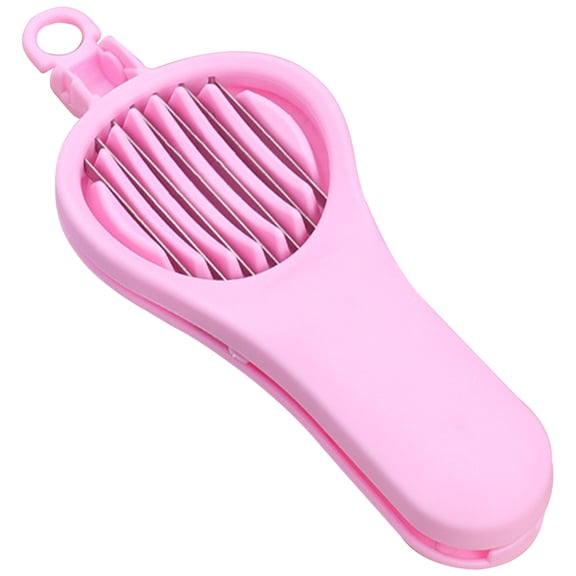 TABLZONE Premium Pink Cherry Pitter and Red Date Slicer Multi-Use Tool for Home