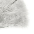 thumbnail image 4 of Faux Sheepskin Fluffy Fur Area Rug, White Fluffy Area Shaggy Rugs for Bedroom Living Room, Soft Fuzzy Carpets for Kids Room, Girls Room, Nursery Bedside Rug, Multicolors, 4 of 5