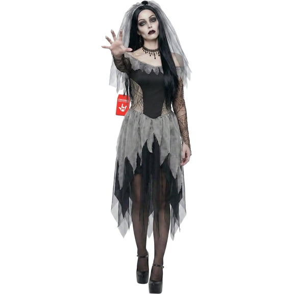 Morph Zombie Bride Halloween Costume Women Ghost Bride Halloween Costume Women