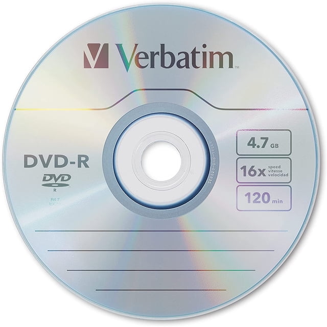 DVD-R 4.7GB 16x AZO Verbatim Husillo de 50 Discos