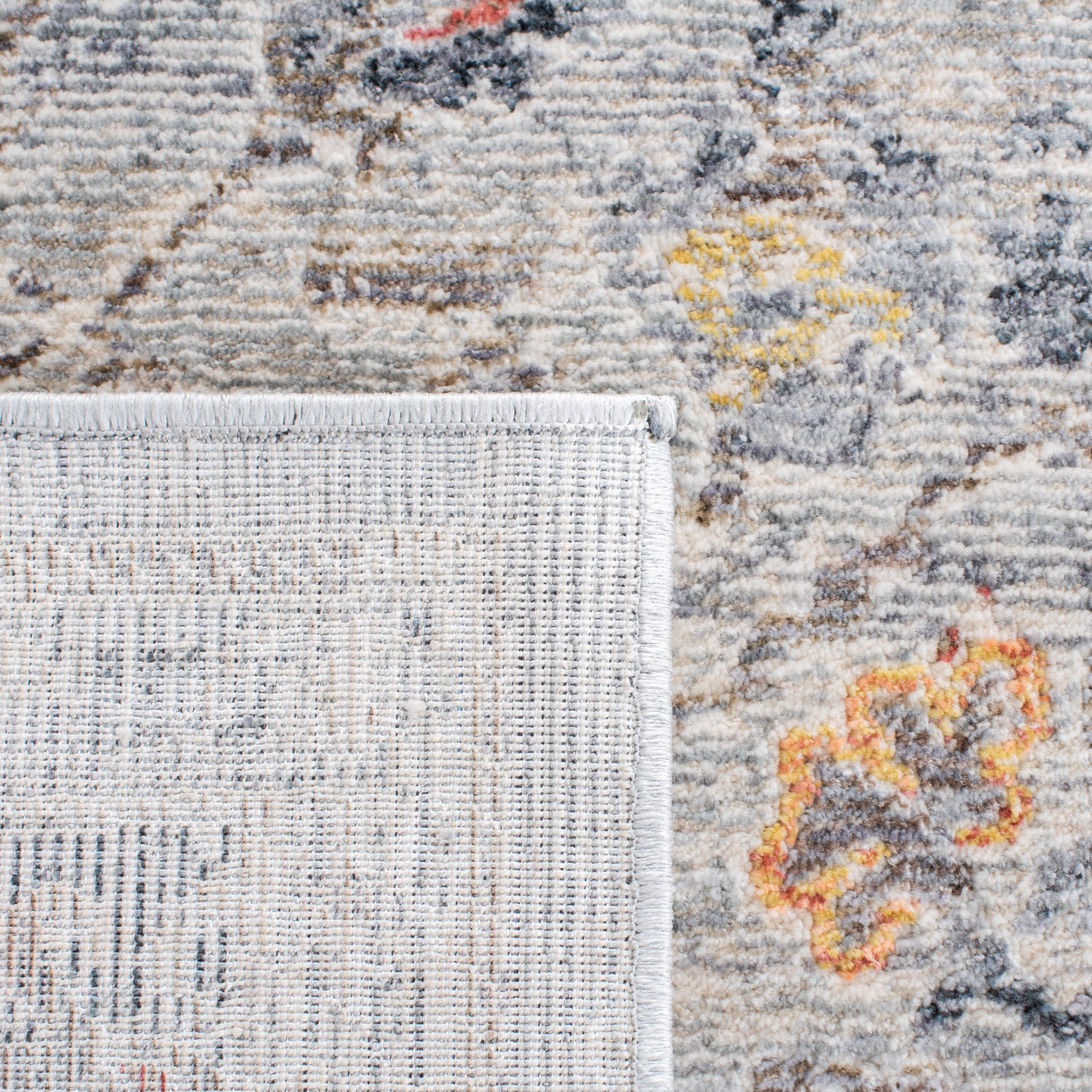 Safavieh History Keiran Distressed Area Rug, Light Gray/Gold, 4' x 6'