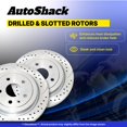 thumbnail image 4 of Rotores de Freno AutoShack 295 mm Recubiertos Plateado – 5 Pernos, 4 of 7