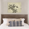 thumbnail image 5 of Bingfone Vintage Floral Tapestry Wall Hanging Decor for Living Room Bedroom Dorm Classroom Office Decor 29x37 Inch, 5 of 8