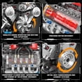 thumbnail image 3 of Kit de maquetas de motor Mould King 10171 V8 con motor para adultos y niños, 3 of 6