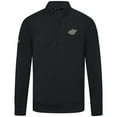 thumbnail image 2 of Men's Levelwear  Black Minnesota Wild Copper Upright Quarter-Zip Pullover, 2 of 3