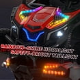 thumbnail image 5 of TOYBSNR 24 Volt 2-Seater Ride on Toys with Remote Control 4WD XXXL Electric Car for Big Kids Ages 3-14, Ride on Cars UTV with 15" EVA Tires, Rainbow LED Lights Bluetooth Music Spring Suspension Red, 5 of 10