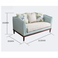 thumbnail image 1 of American Light Luxury Sofa Living Room Full Set Of Combination Set Postmodern Small Apartment Head Layer Cowhide Simple Style Fu My Lux Decor Round, 1 of 8
