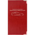 thumbnail image 2 of Autostyle Corner Guard Insurance Card and Registration Document Holders | Red, 2 of 5
