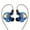 Blue, variant on 11mm Dynamic Driver In Ear Earphones With Deep Bass And In Line Control Wire Earbuds For Smartphone Wire Headsets