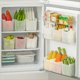 thumbnail image 4 of Refrigerador Caja de Almacenamiento de Alimentos Frescos Nevera Puerta Lateral Caja de Alimentos para de Frutas Contenedor Organizador de Cocina Cajas de Almacenamiento, 4 of 5