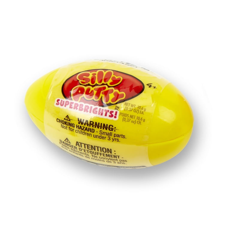 Silly Putty Single Egg Assorted Super Brights