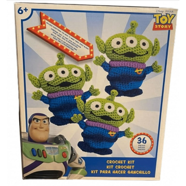 Disney Parks Toy Story Crochet Kit Aliens New with Box 