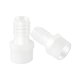 thumbnail image 5 of Quickun - Conector de plástico para manguera de 5/8" a 3/4" de rosca macho, adaptador blanco (paquete de 5), 5 of 5