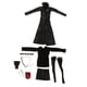 thumbnail image 3 of Conjunto De Chaqueta De Cuero Para Mujer, Traje Elegante Para Mujer, Cuerpo De Figura De Mujer De 12 Pulgadas, 1:6, 3 of 8