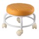 thumbnail image 3 of Taburete con ruedas, otomano con ruedas, taburete redondo de alta densidad con ruedas, otomano con ruedas, máxima comodidad, 3 of 8