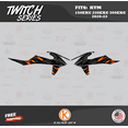 thumbnail image 4 of Kalair GFX Graphics Kit for KTM Enduro 2-Stroke 150XC-W,250XC-W, and 300XC-W (2020-2023) Twitch Series, 4 of 5