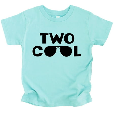 

Olive Loves Apple Two Cool Sunglasses 2nd Birthday Shirt for Toddler Boys Picture Perfect Birthday Outfit Chill Shirt 2T