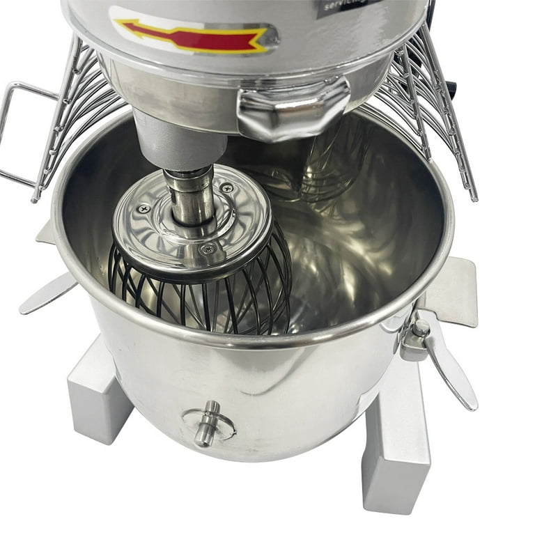 CO-Z Commercial 3 Speed Dough Food Mixer Stainless Steel Blender