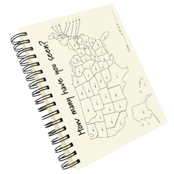 Journals Unlimited JU-60 Lets Go See All 50 - Visiting The 50 States Journal Book