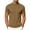 Beige, variant on LIaqionyy Men's Mock Neck T Shirts Short Sleeve Lightweight Undershirt Pullover Tops Casual Summer Basic Tees