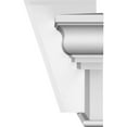 thumbnail image 4 of Ekena Millwork 180" Bottom Width x 188 1/2" Top Width x 12"H x 1 1/4"P Craftsman Crosshead w/ Deco Keystone, 4 of 24